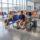 Switch SAAB S-338-H Green Shell Visitor Sofa 2 image