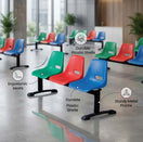 Switch SAAB S-252-H Holo Big Shell Sofa 3-Seater Double Channel 3 image