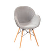 Oval Shell Chair With Cushions Model SP-400-CWL