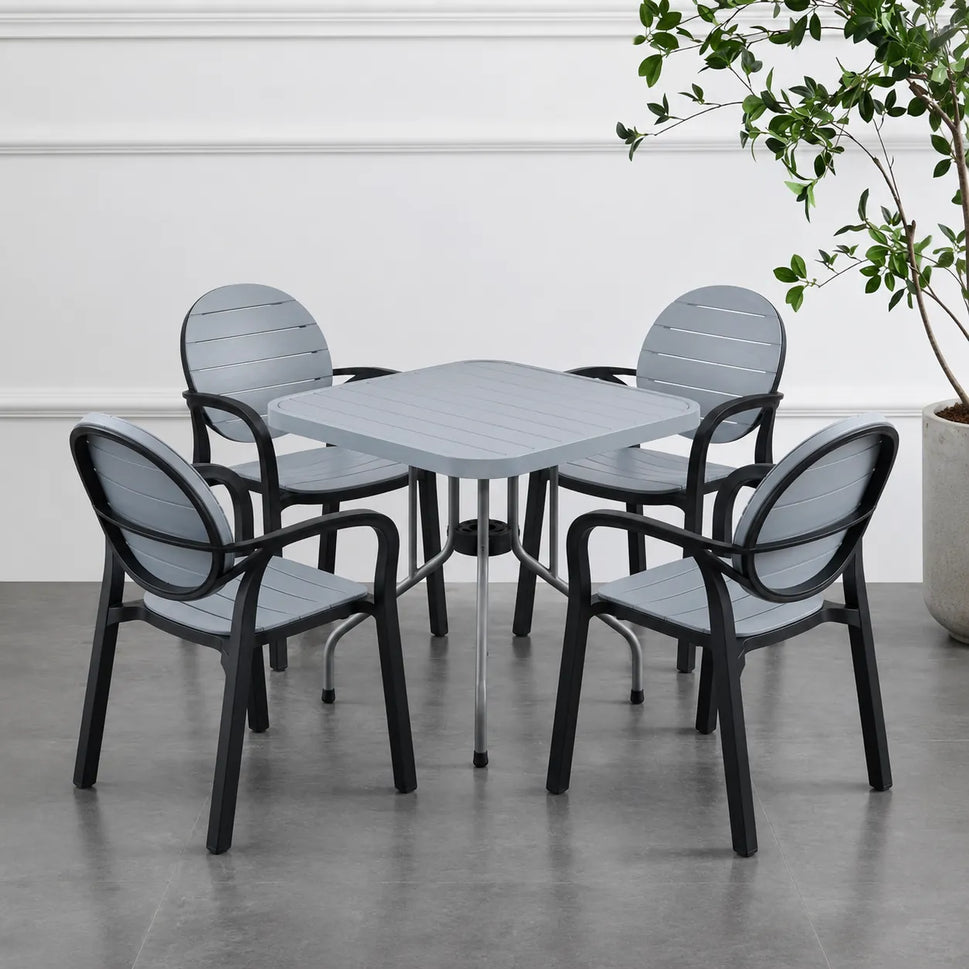 SPECTRUM PATTI CHAIRS SET MODEL SP-675 CHAIRS AND TABLE
