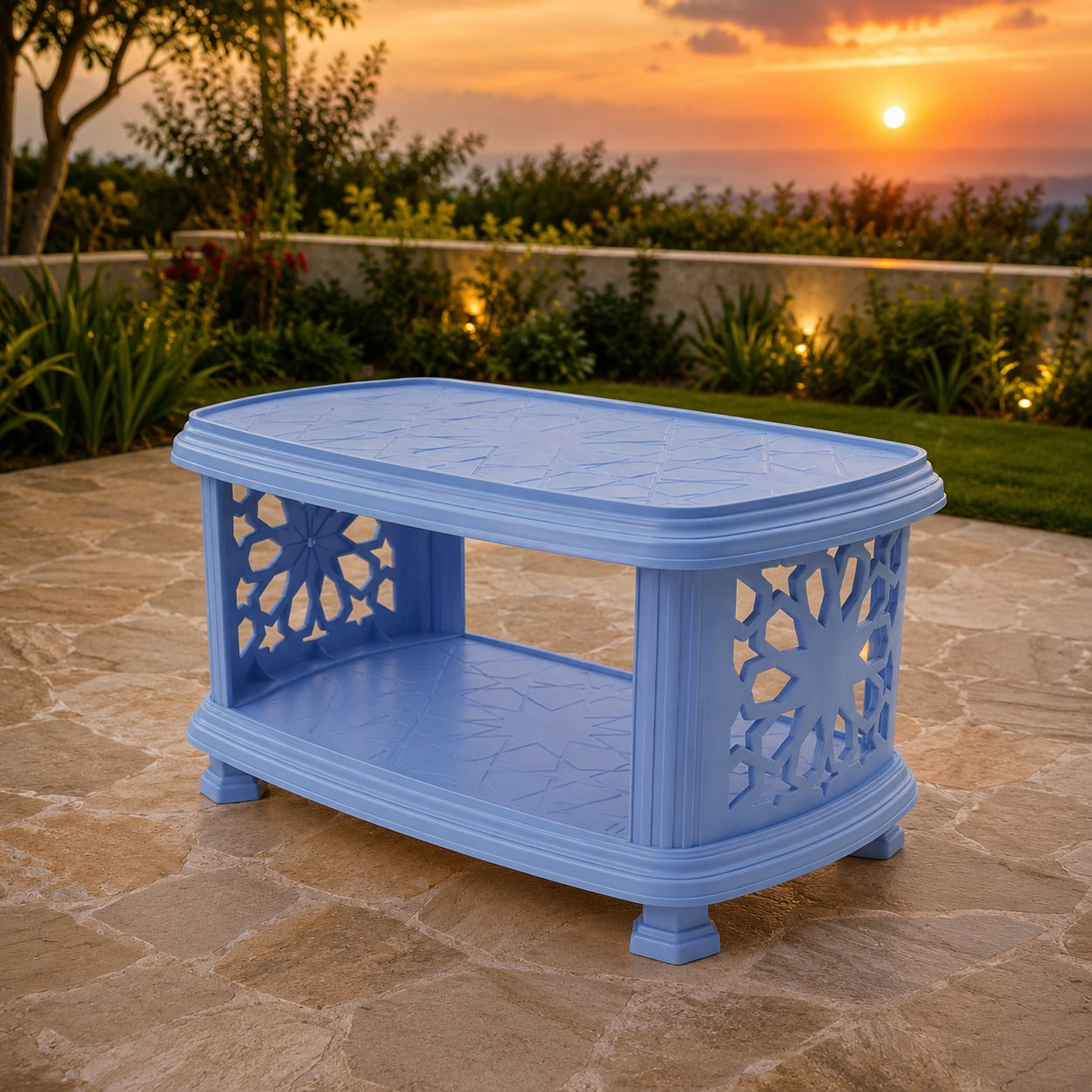 SCARLET Double Shelf Table SP-334