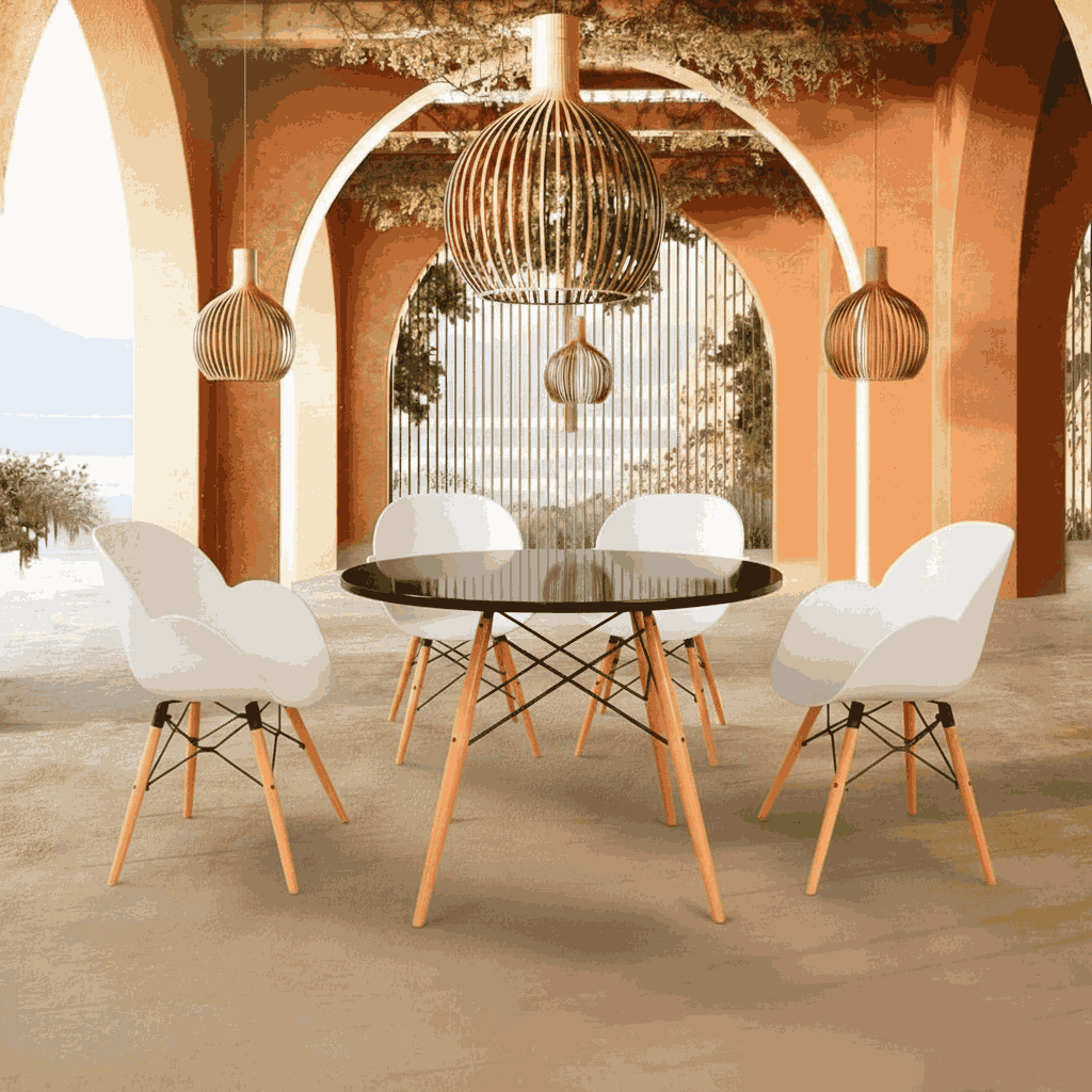 Oval Shell Chair SP-400-WL