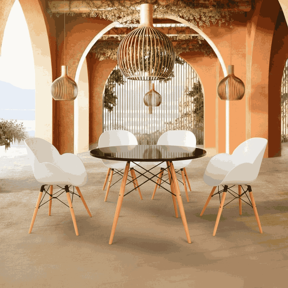 Oval Shell Chair SP-400-WL