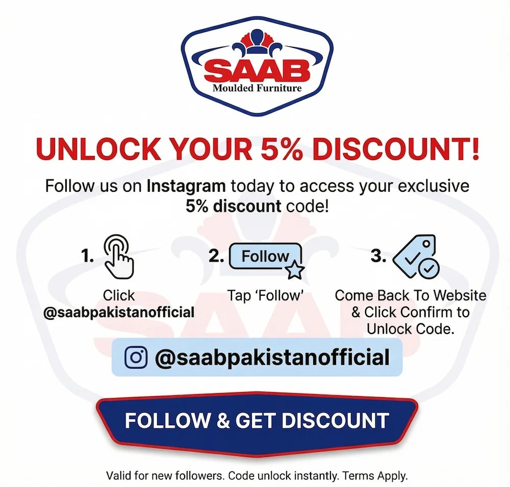 Follow us on Instagram and unlock 5% OFF