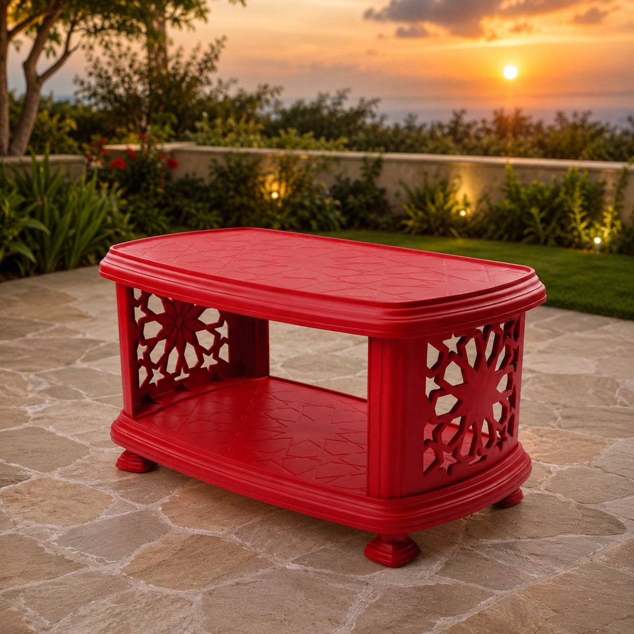 SCARLET Double Shelf Table SP-334
