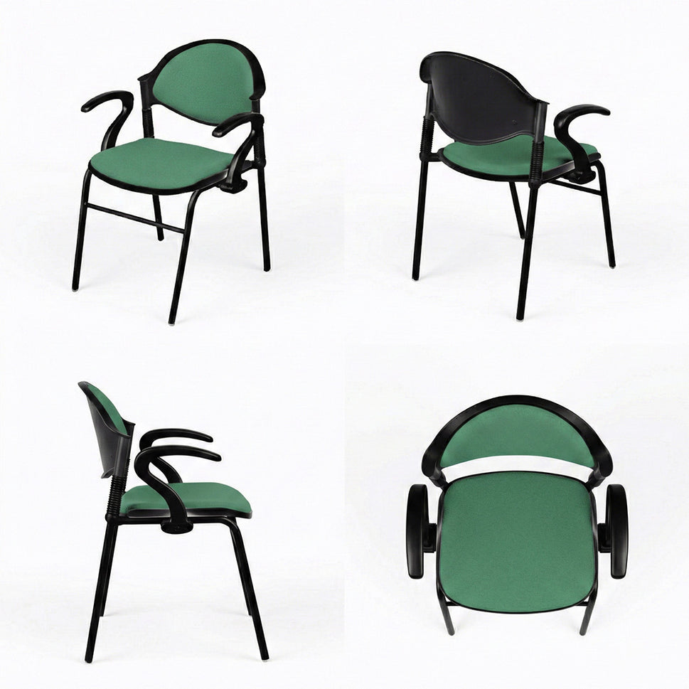 SAAB S-02-AC Comforto Arms Chair with Cushion