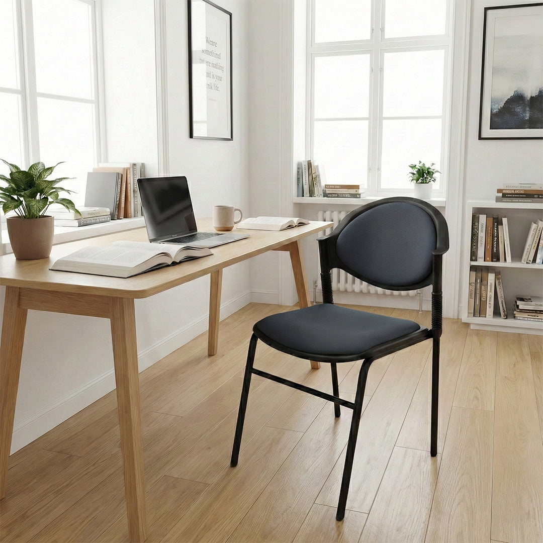 SAAB S-02-C Comforto Chair with Cushion – Vertical Pipe