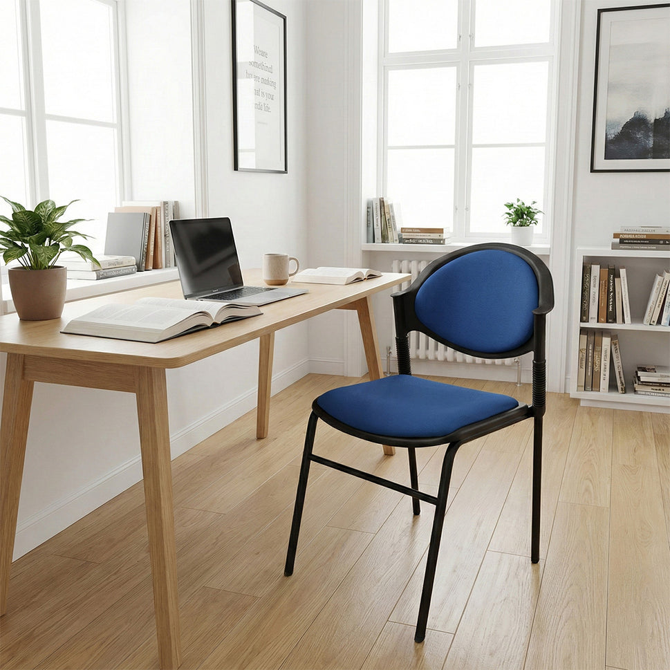 SAAB S-02-C Comforto Chair with Cushion – Vertical Pipe