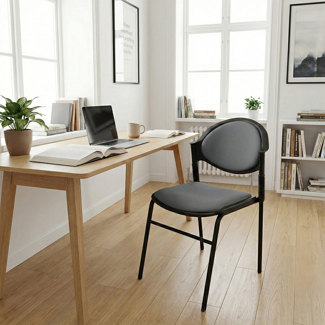 SAAB S-02-C Comforto Chair with Cushion – Vertical Pipe