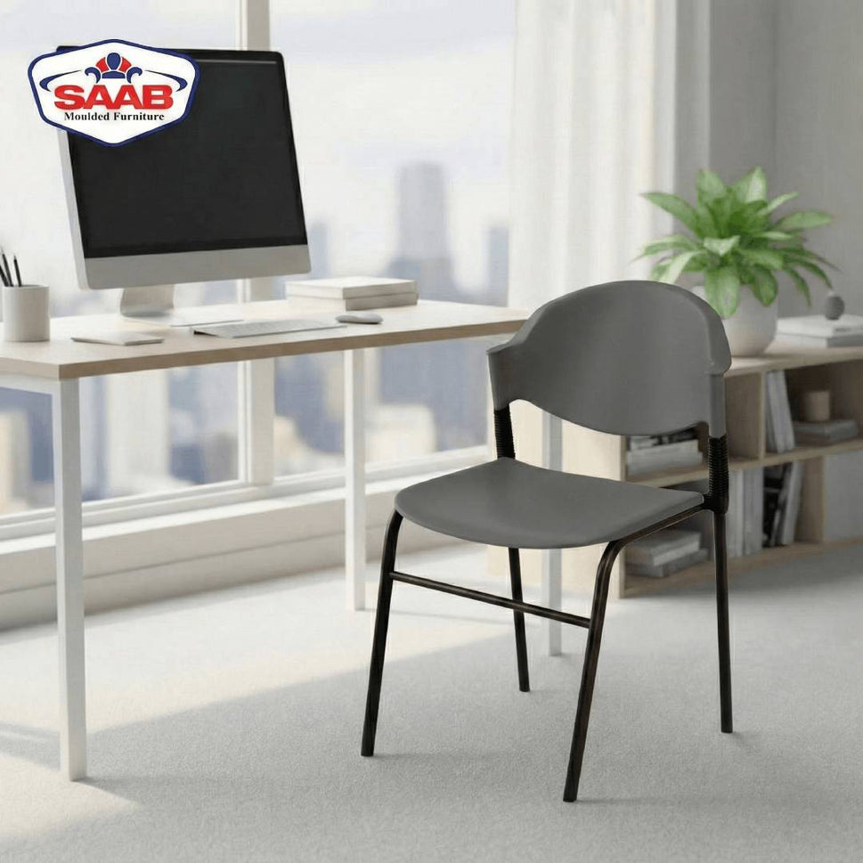 SAAB S-02 Comforto Chair Vertical Pipe