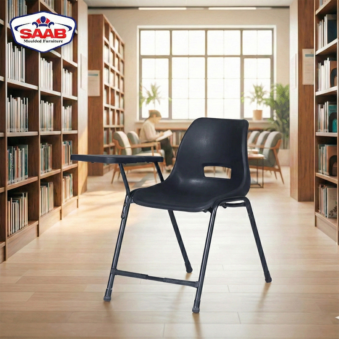 SAAB S-204-S Steel Plastic Holo Study Big Shell Chair