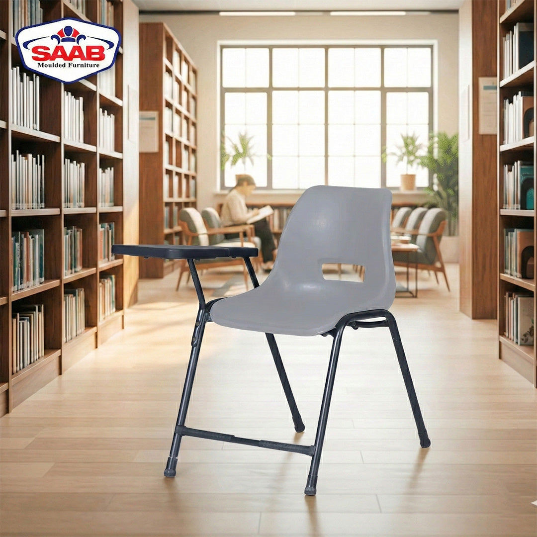 SAAB S-204-S Steel Plastic Holo Study Big Shell Chair