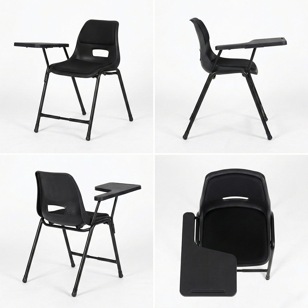 Steel Plastic Holo Study Big Shell Chair With Cushion SAAB S-204-SC