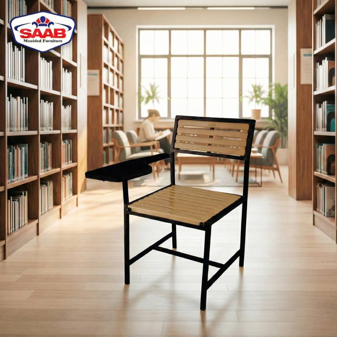 Steel Plastic Fancy Strip Study chair SAAB S-205-S