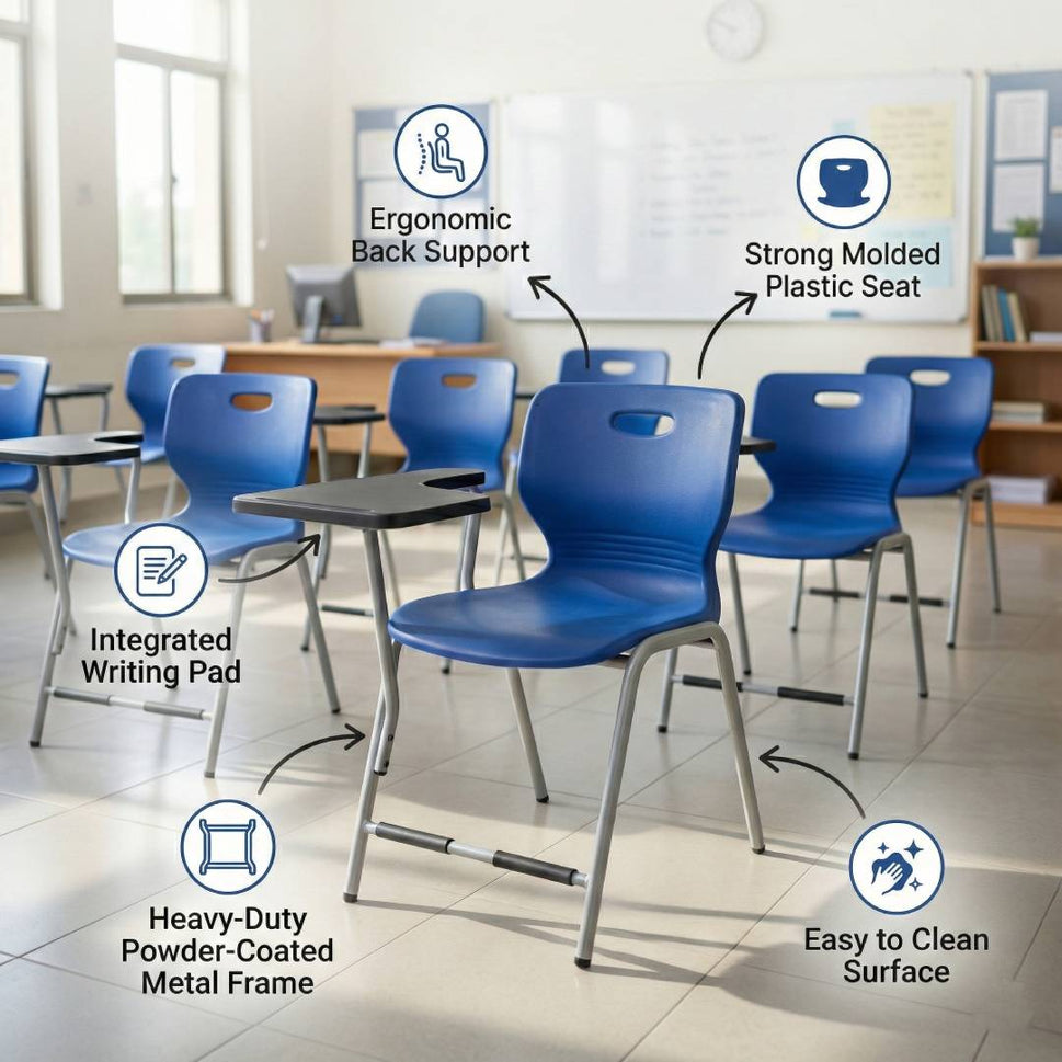 Yellow Label Shell Study Chair S-209-S