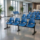 Switch SAAB S-253-HA Holo Big Shell Sofa 4-Seater Double Channel with arms 2 image