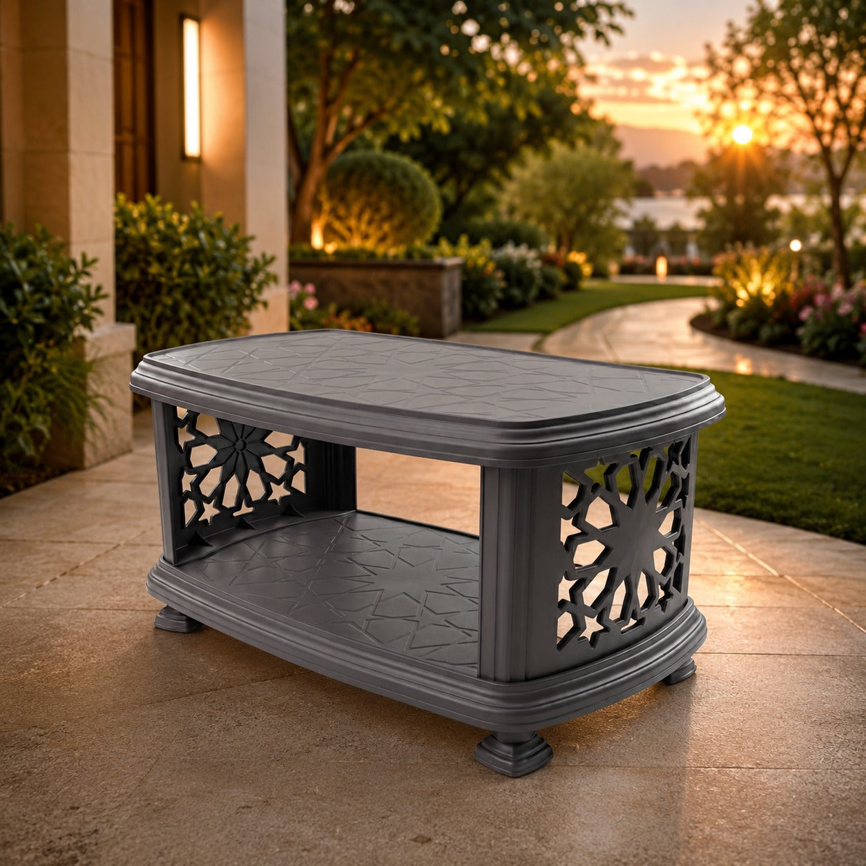 SCARLET Double Shelf Table SP-334