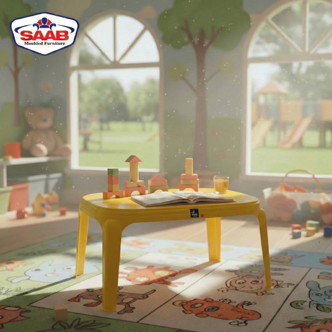 SAAB SP-222 Full Plastic Baby Stackable Table