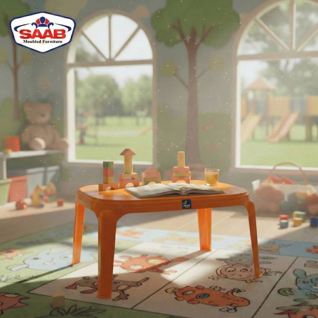 SAAB SP-222 Full Plastic Baby Stackable Table