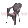 SAAB Full Plastic High Back Jali Chair Model SP-835