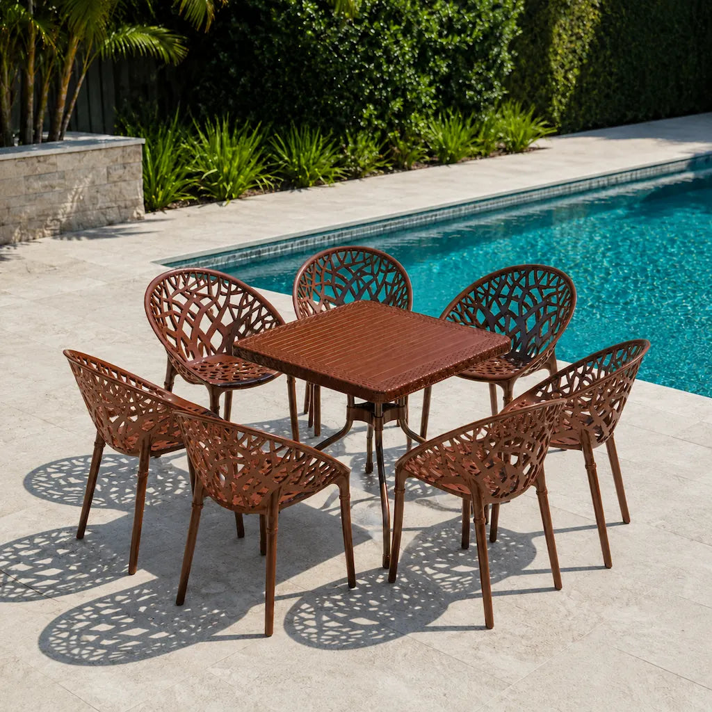 SP-313-PL Tree Chairs Set With Table