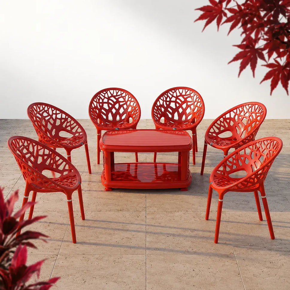 SP-313-PL Tree Chairs Set With Table