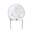 New 2024 Stylish Tree Chair Pure Plastic - Garden Lawn Chair - Model SP-313-PL Pure White